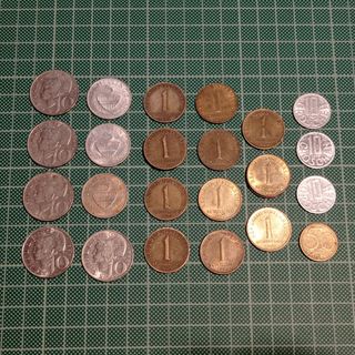 Lote de 25 monedas austriacas