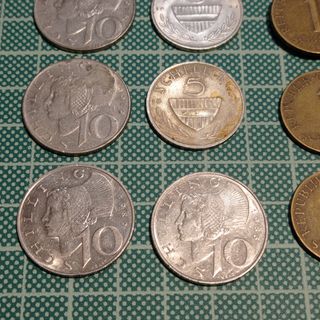 Lote de 25 monedas austriacas