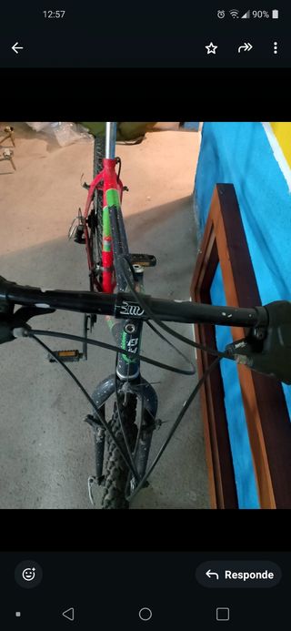 Bicicleta de marchas BH Force,cambio marchas 