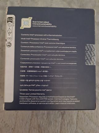 Procesador Intel xeon E-2478