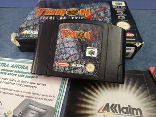 VIDEOJUEGO TUROK 2 SEEDS OF EVIL  N64