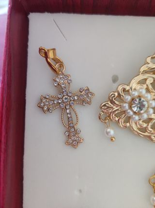 Aderezo fallera niña cristales