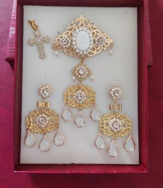 Aderezo fallera niña cristales