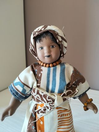 Bambolina in ceramica - Nigeria