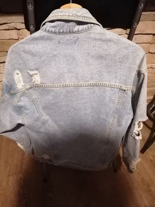 Chaqueta tejana Shein