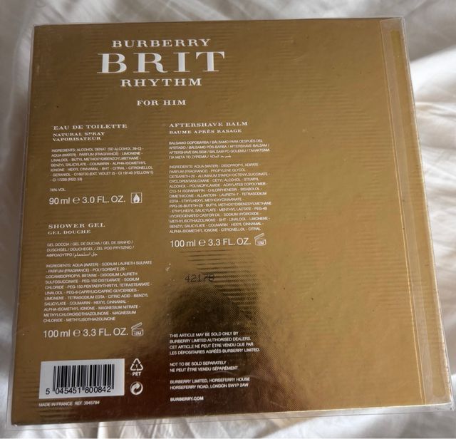 Burberrys pack sin estrenar