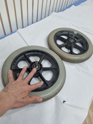 Recambio para sillas de ruedas 2 grandes y 2 peque