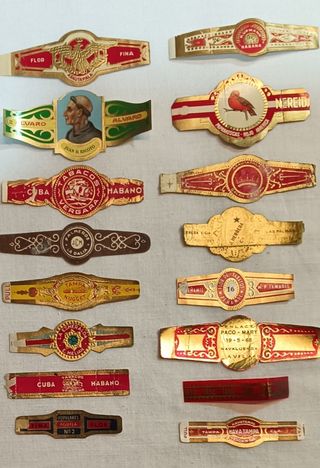 LOTE DE 129 VITOLAS 