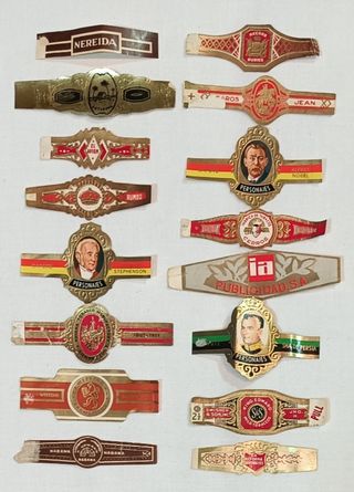 LOTE DE 129 VITOLAS 