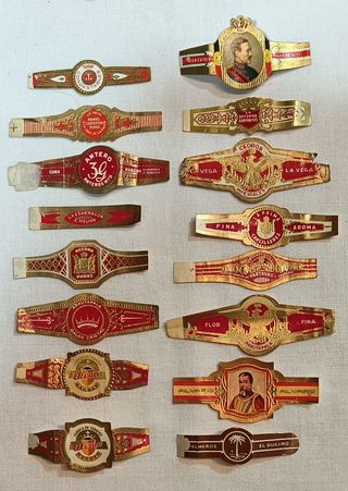 LOTE DE 129 VITOLAS 