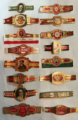 LOTE DE 129 VITOLAS 