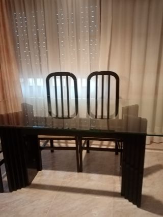 Conjunto mesa y sillas comedor