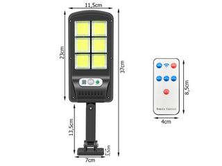 Lampione led luce solare