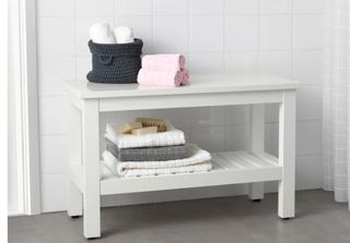 Banco madera Hemnes Ikea 