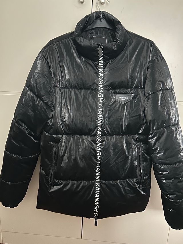 Chaquetón hombre negro muy calentito