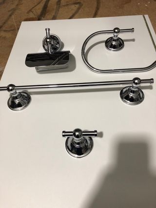 Portarrollos percha toallero