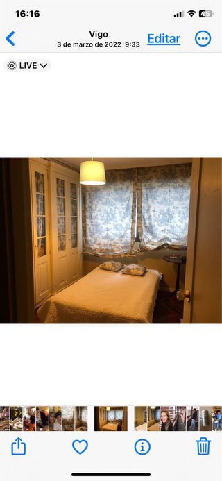 Estores venecianos toile de jouy tela