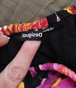 Body Desigual Floral y negro