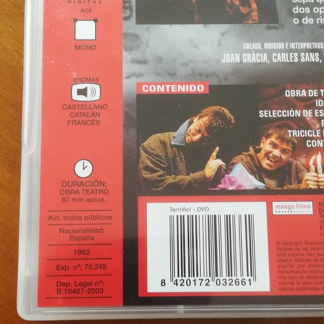 DVD Tricicle Terrific