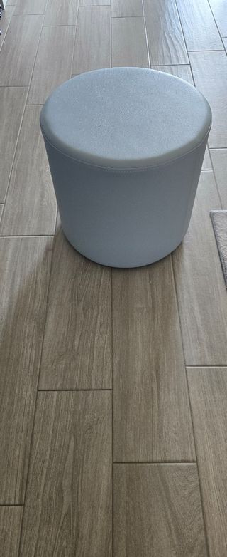 Pouf ecopelle artigianato made in Italy