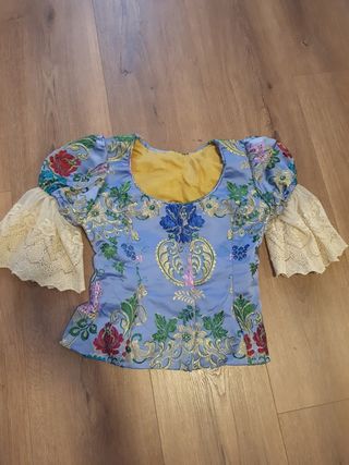 Rebajado 35€ Corpiño fallera Siglo XlX talla 38