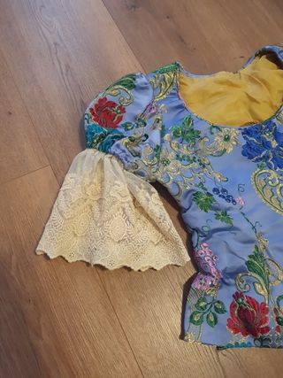 Rebajado 35€ Corpiño fallera Siglo XlX talla 38