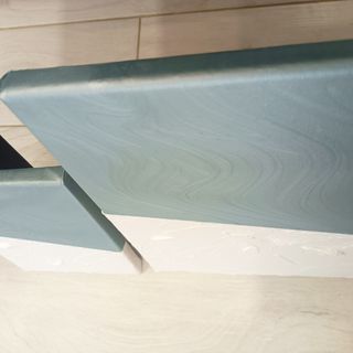 Quadro tela trittico dipinto a mano