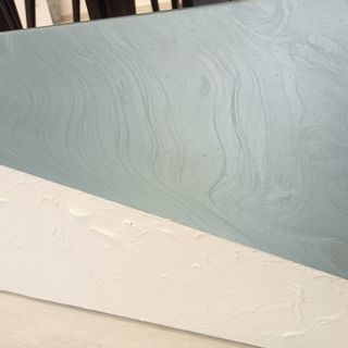 Quadro tela trittico dipinto a mano