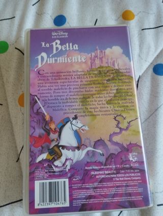 VHS La bella durmiente 