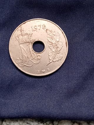 Moneta 25 ORE Danimarca 