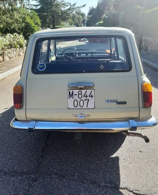 SEAT 124 primera serie familiar 1970