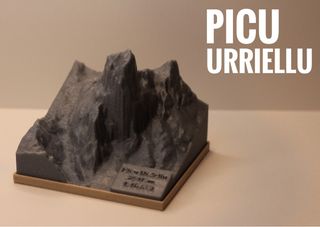 Modelo 3D pico Uriellu