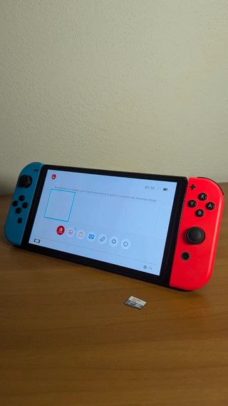 Nintendo switch OLED completo di accessori (a183)