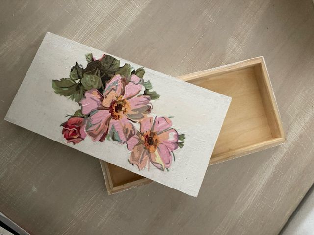 Cajas de madera artesanas