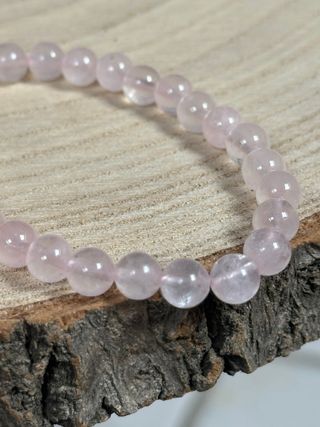 Bracciale Quarzo Rosa