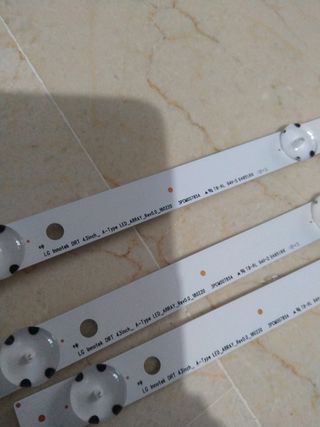 Despiece de smart TV LG 43uk6200pla