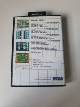 Thunder Blade Master System 