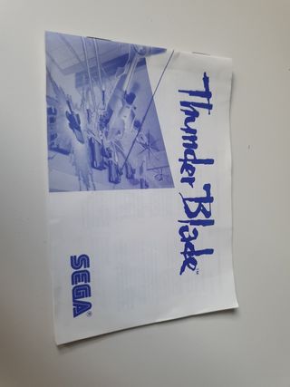 Thunder Blade Master System 