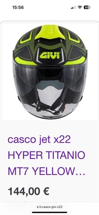 Casco Givi x22