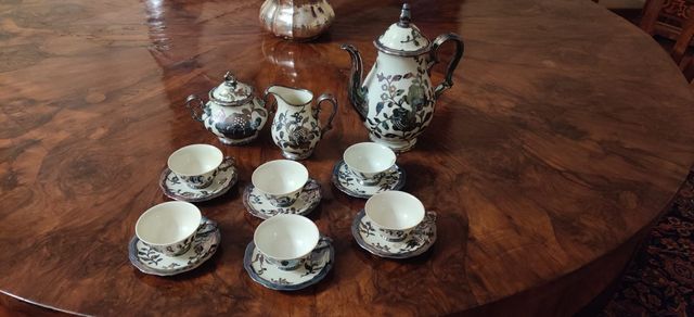 Set Rosenthal in porcellana Bavaria e argento 925