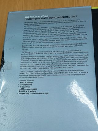 Libro The Phaidon Atlas of Contemporary World Arch