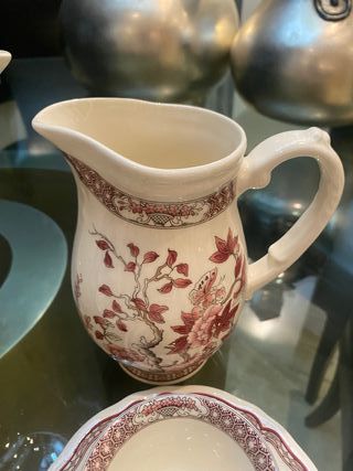 Juego de cafe de porcelana San Claudio de 12