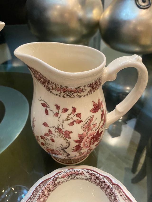 Juego de cafe de porcelana San Claudio de 12