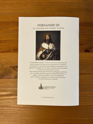 Cómic Fernando III El legado de un Rey Santo