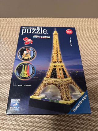 Puzzle 3D Ravensburger Torre Eiffel
