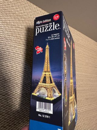 Puzzle 3D Ravensburger Torre Eiffel