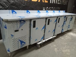 MESA REFRIGERADA 5 PUERTAS ACERO INOX