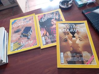 Revista national geographic 3 unidades