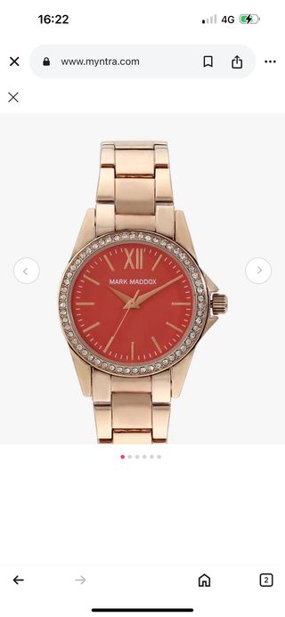 RELOJ MARK MADDOX ME NOW NUEVO