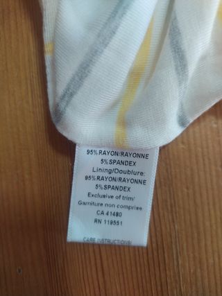 Dos camisetas tirantes: de rayas Gentle fawn